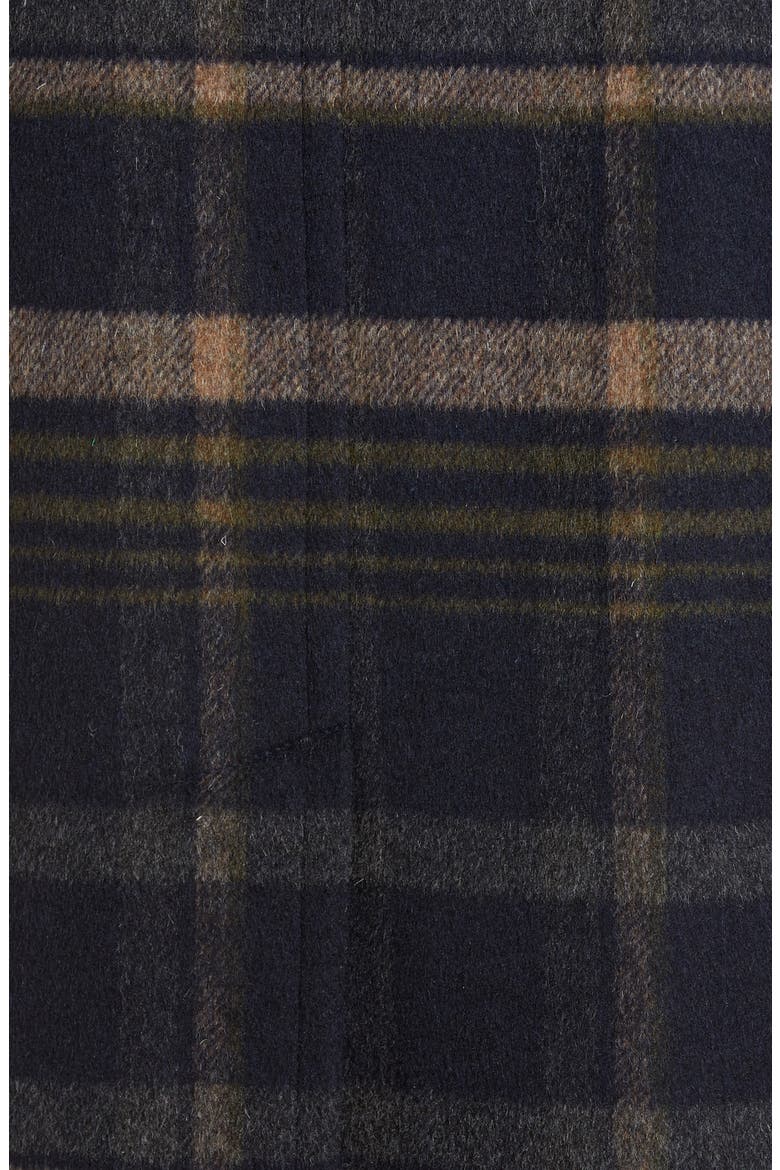Plaid Coat, Alternate, color, NAVY PLAID