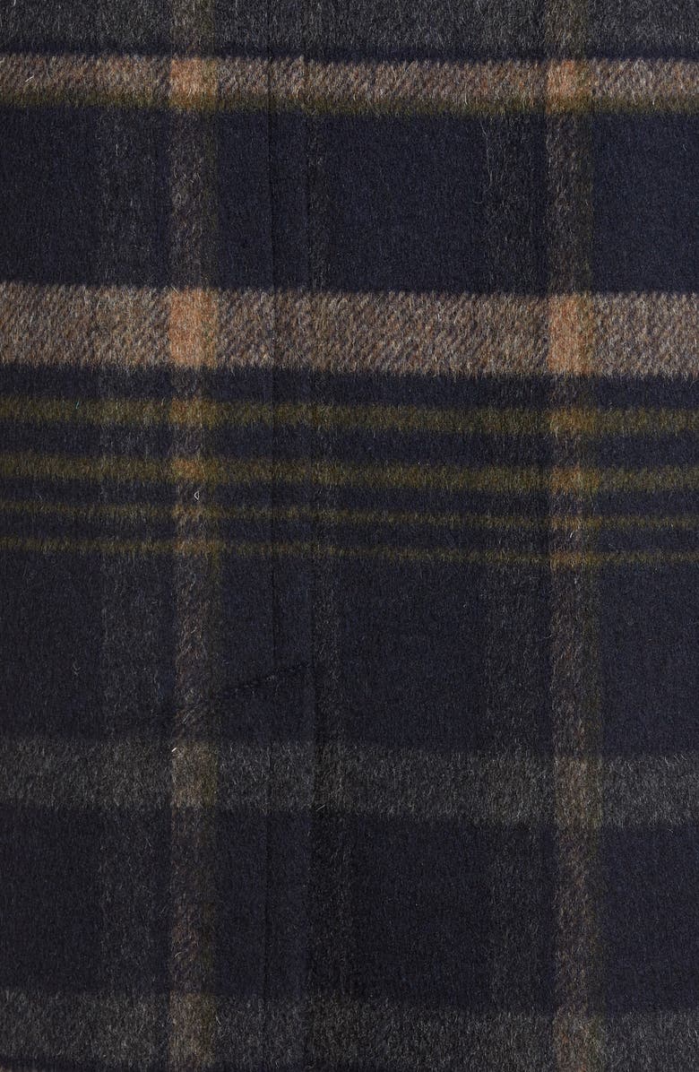 Bernardo Plaid Coat, Alternate, color,