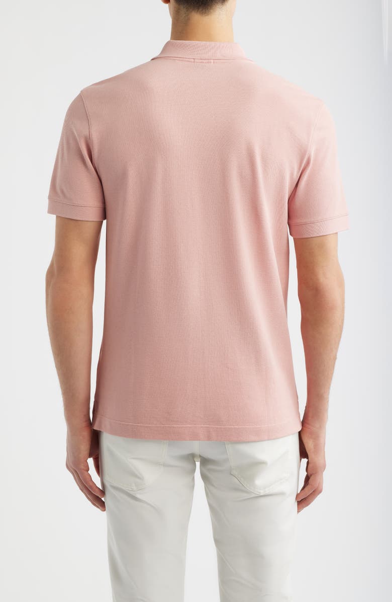 BOSS Pallas Cottton Polo, Alternate, color, Light/ Pastel Pink