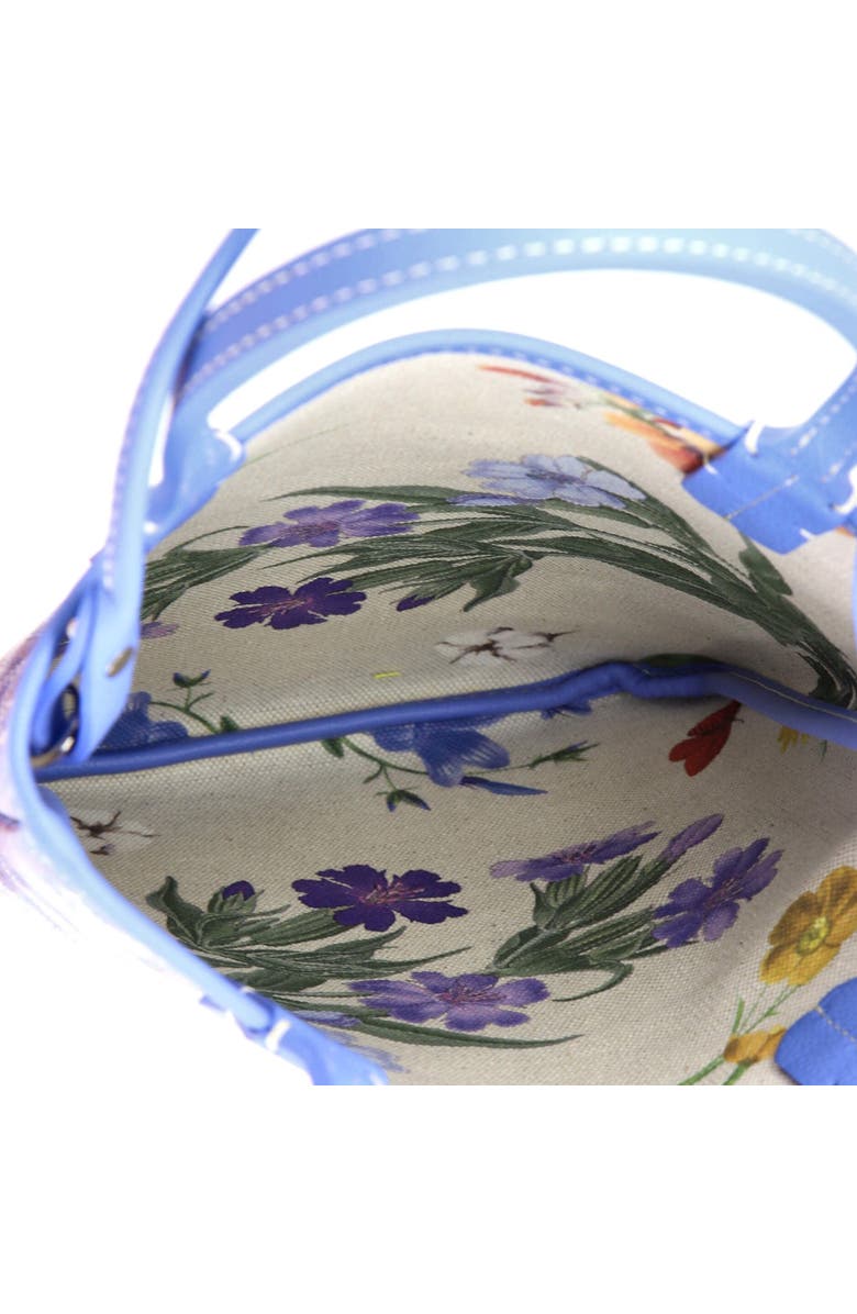 Pre-Owned Goyard Poitiers Tote Coated Canvas and Printed Canvas PM, Alternate, color, Blue