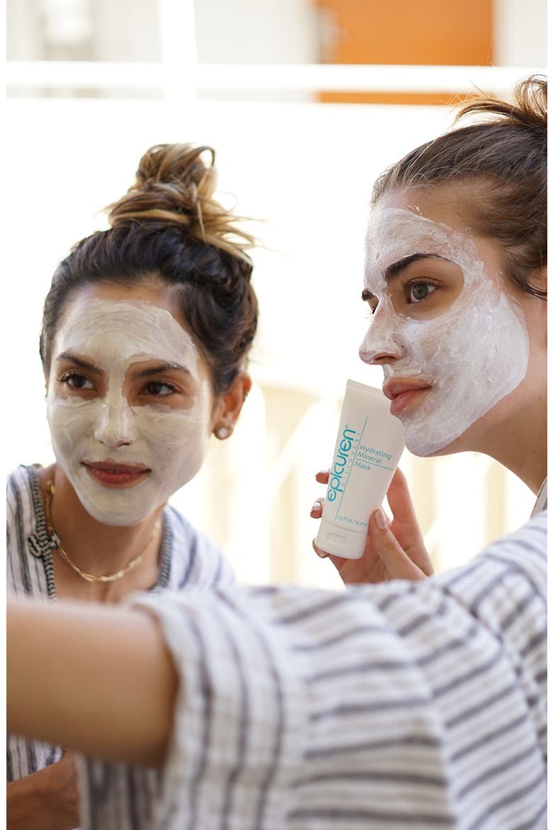 Hydrating Mineral Mask, Alternate, color, White