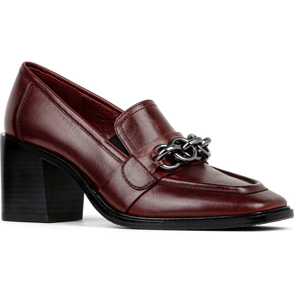 Donald Pliner Kamryn Bit Loafer Pump In Burgundy