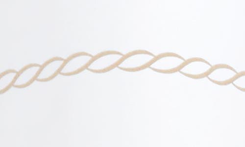 Matouk Classic Chain Scallop Shower Curtain In Dune
