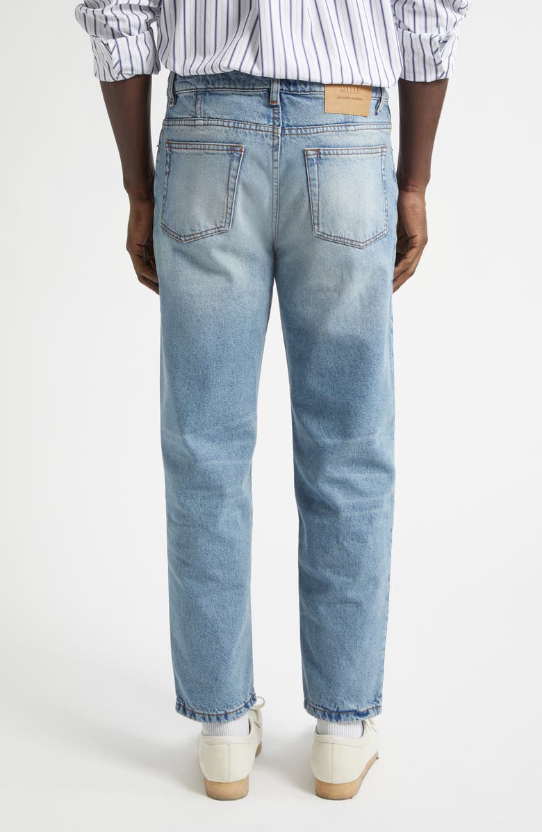 AMI PARIS Tapered Leg Jeans, Alternate, color, Bleu Used