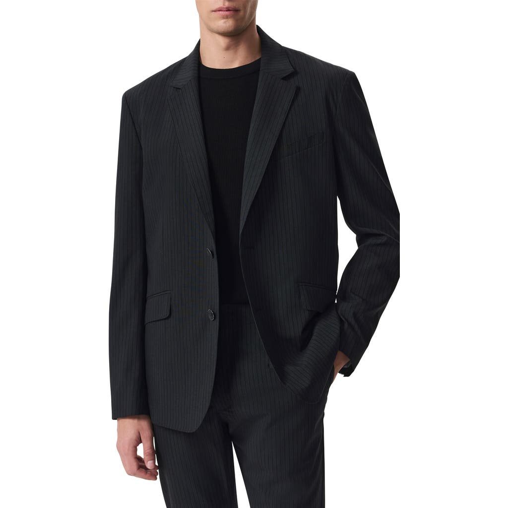 Rag & Bone Men's Butler Tonal Pinstripe Blazer In Black