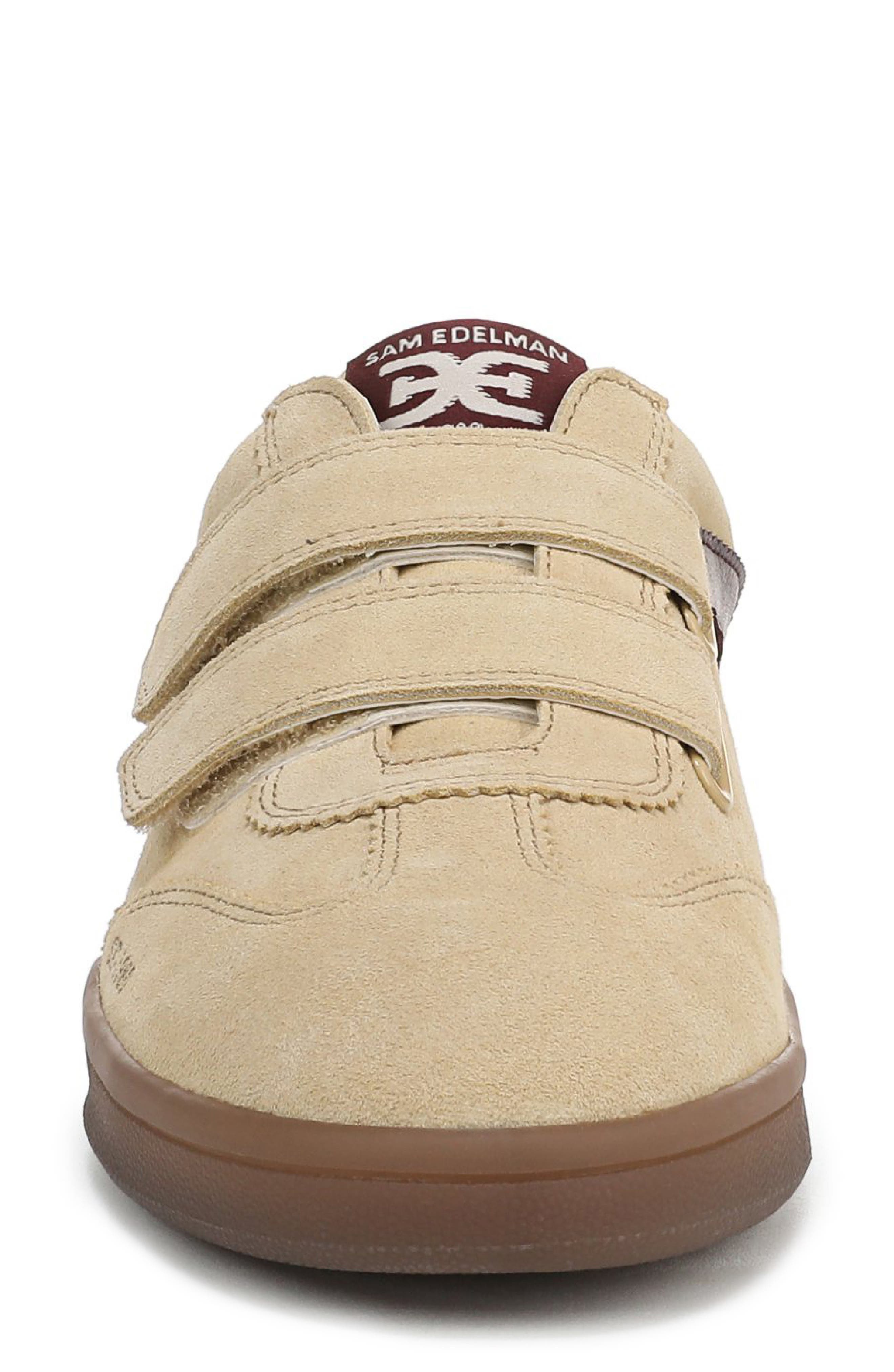 Talia Sneaker, Alternate, color, WHEAT/ PLUM WINE