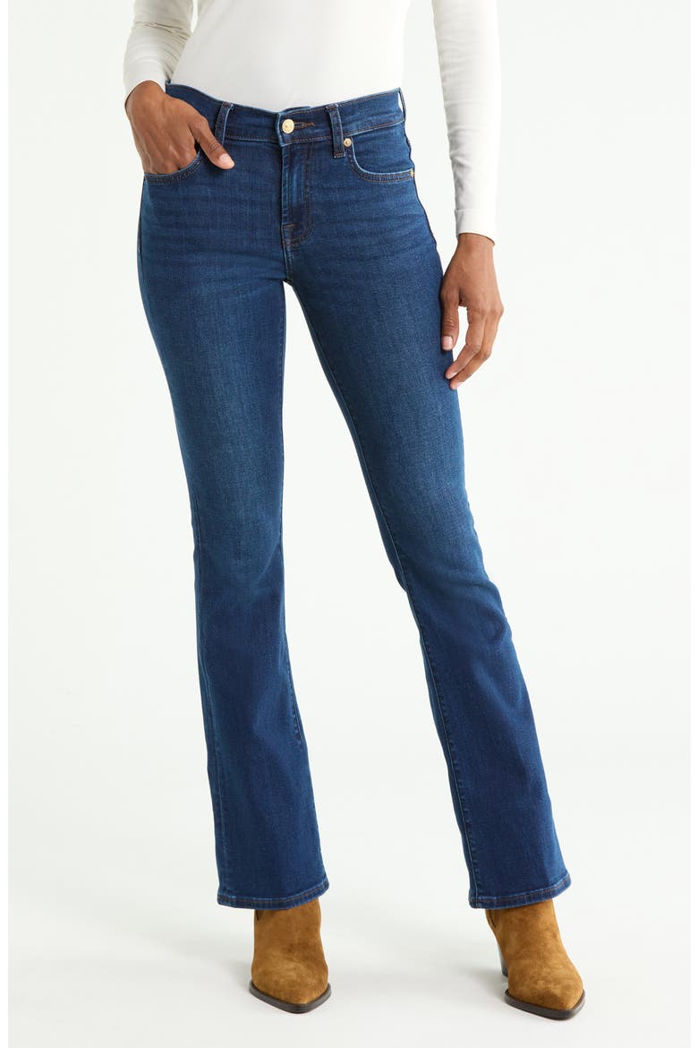 Bootcut Tailorless Jeans, Main, color, GREENCASTLE