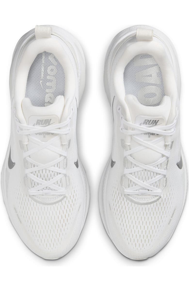 Nike Vomero 18 Running Shoe, Alternate, color, 104 White/M Silv
