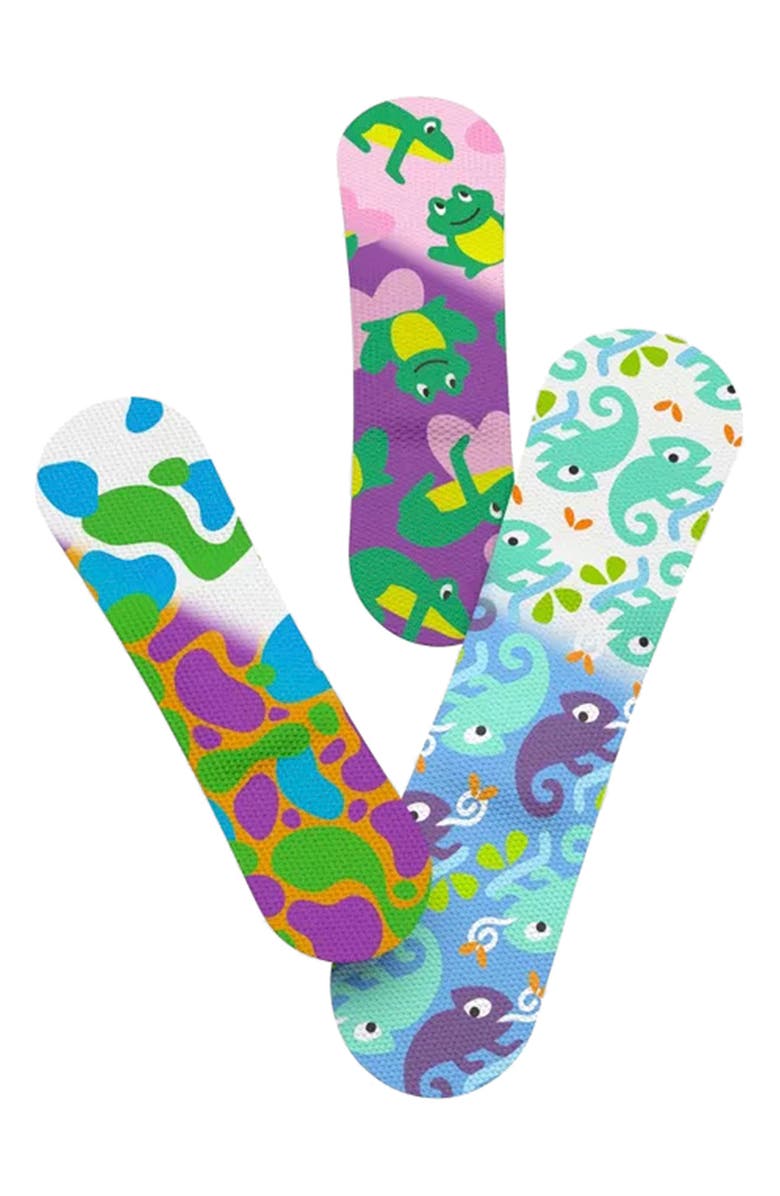 WELLY Flex Fabric Color Changing Bandages, Alternate, color, Multi