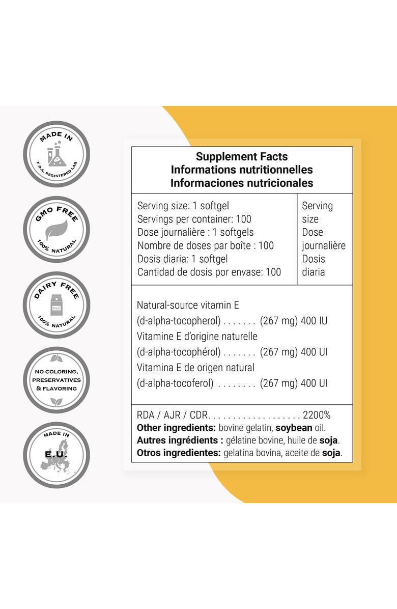 SuperSmart Natural E 400, Alternate, color, NO COLOR