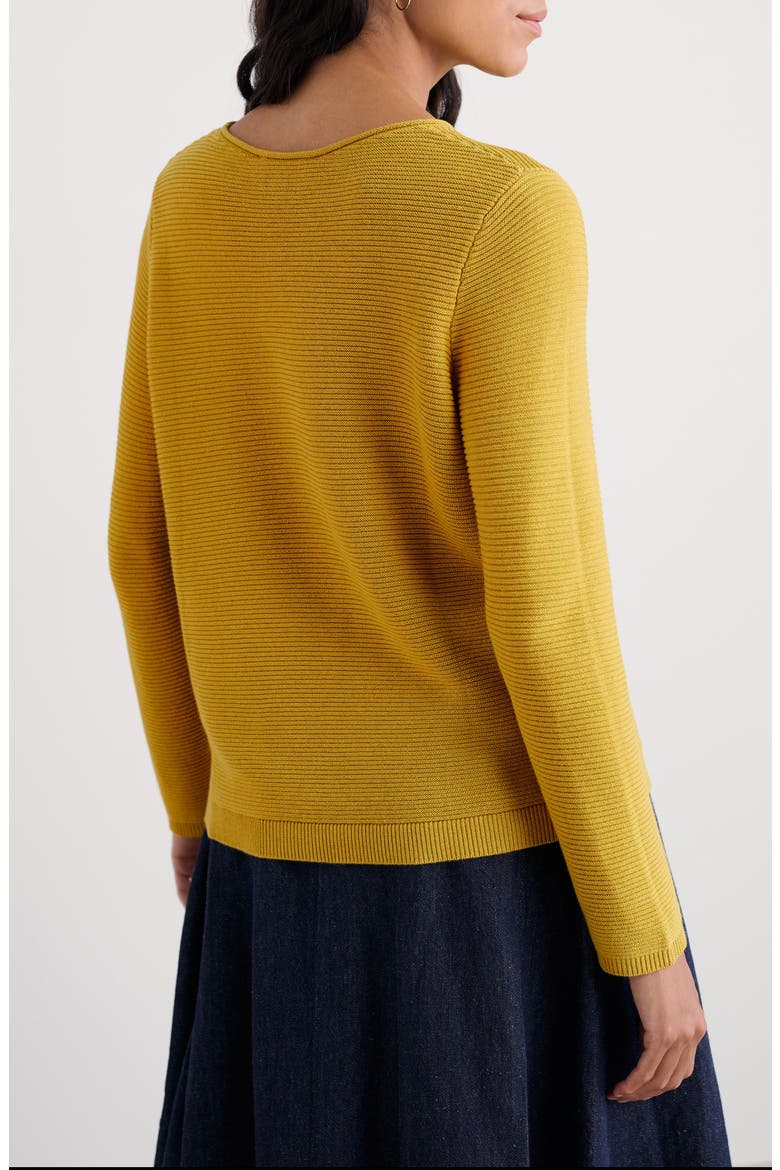 Makers Rib Organic & Recycled Cotton Sweater, Alternate, color, SISKIN