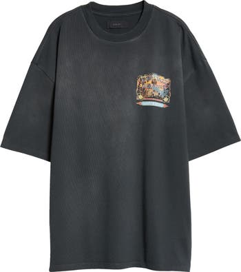AMIRI♦ジャズ ハイダウェイ クルーネックTシャツ お洒落♪ AMIRI Jazz Hideaway Embroidered T-Shirt | Nordstrom