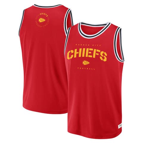 Men's Fanatics Red Kansas City Chiefs Elements Future Ground Jersey Tank Top