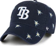 '47 Women's '47 Navy Tampa Bay Rays Confetti Clean Up Adjustable Hat