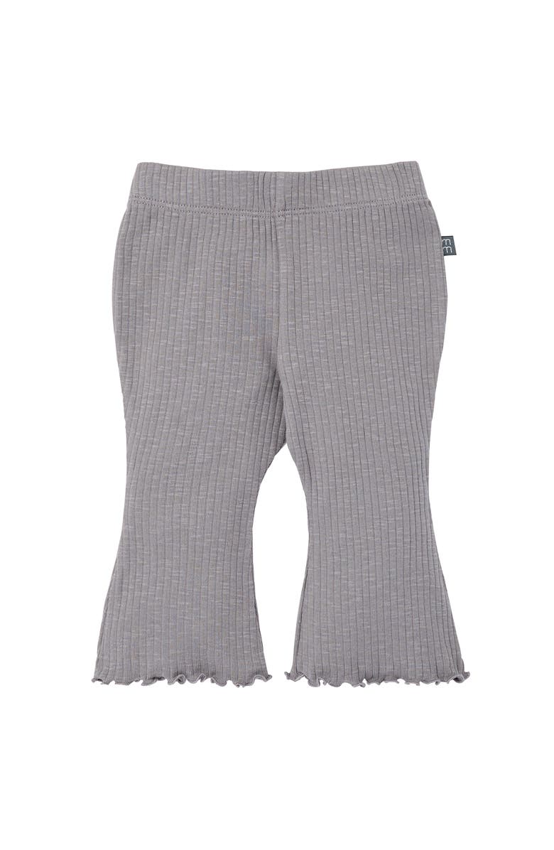 Modern Moments<sup>™</sup> by Gerber Henley Ruffle Tops with Pants Set, Alternate, color, Gray