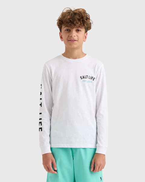Boys Saltwater Apex Long Sleeve Tee