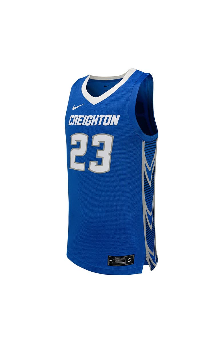 Nike Men's Nike #23 Blue Creighton Bluejays Replica Basketball Jersey, Alternate, color, 