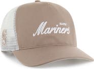 '47 Men's '47  Brown Seattle Mariners Foundational Mesh Hitch Adjustable Hat