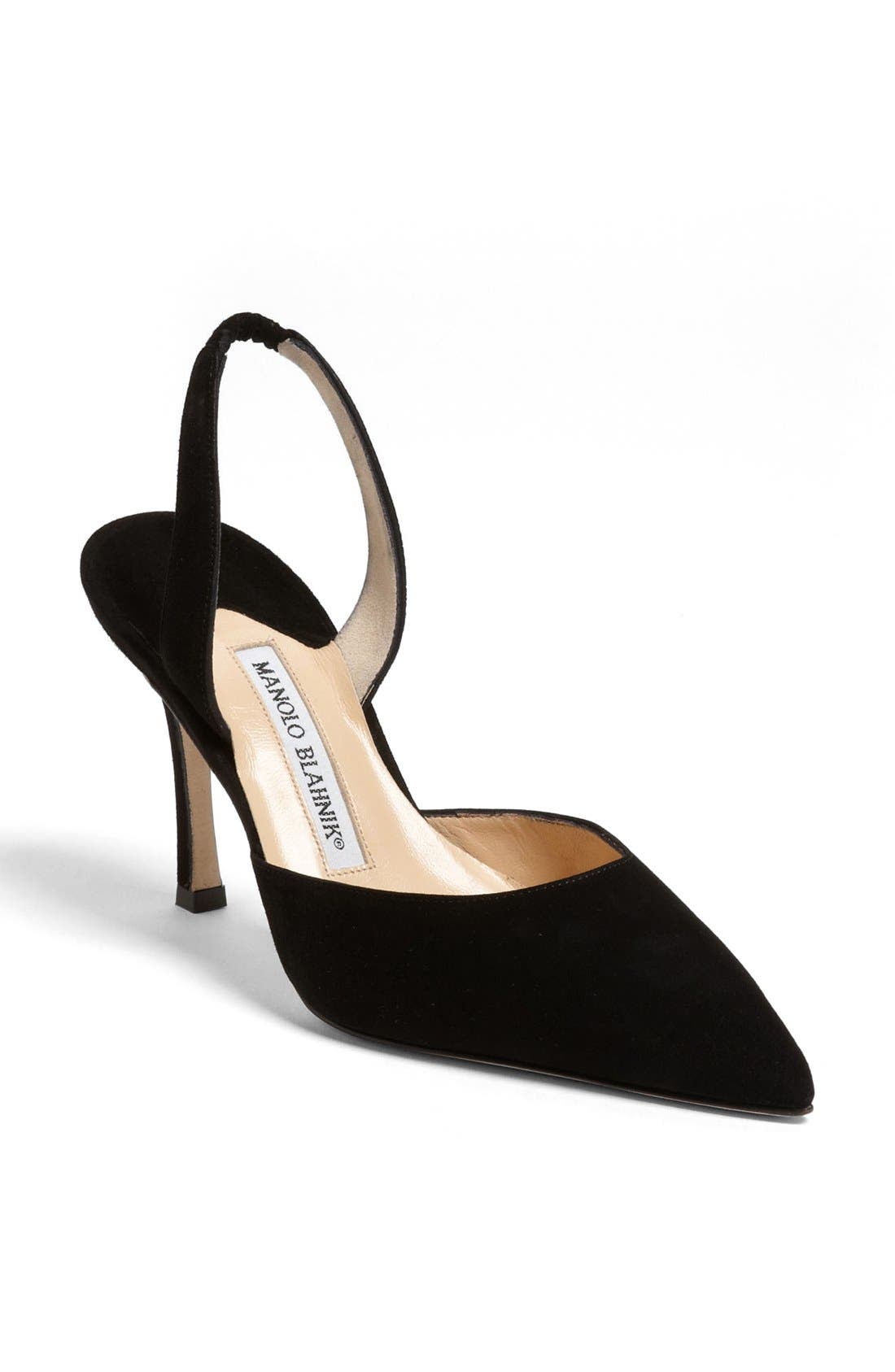 Manolo Blahnik 'Carolyne' Slingback Pump, Main, color, 