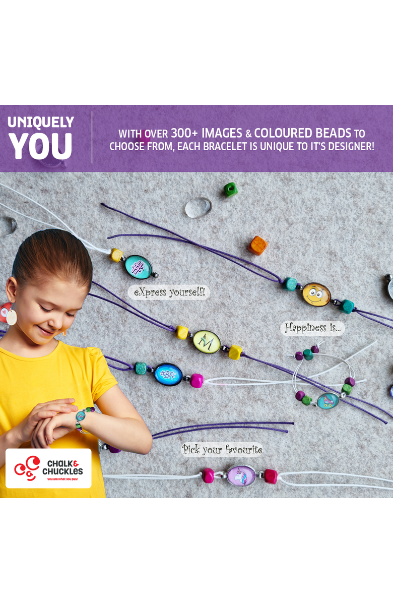 Chalk & Chuckles Design your own Bracelet, Alternate, color, NO COLOR