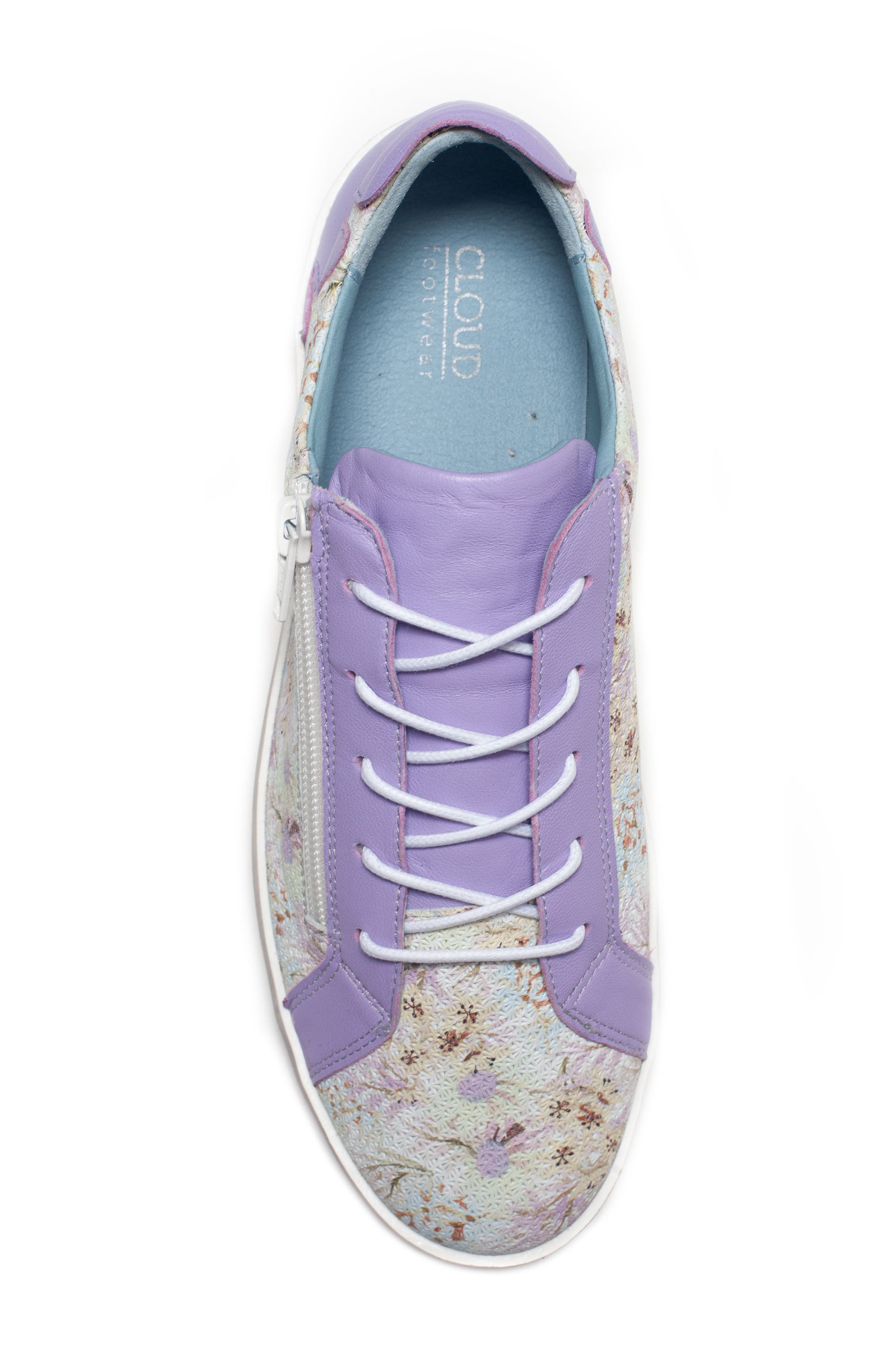 CLOUD Vanessa Floral Sneaker, Alternate, color, 