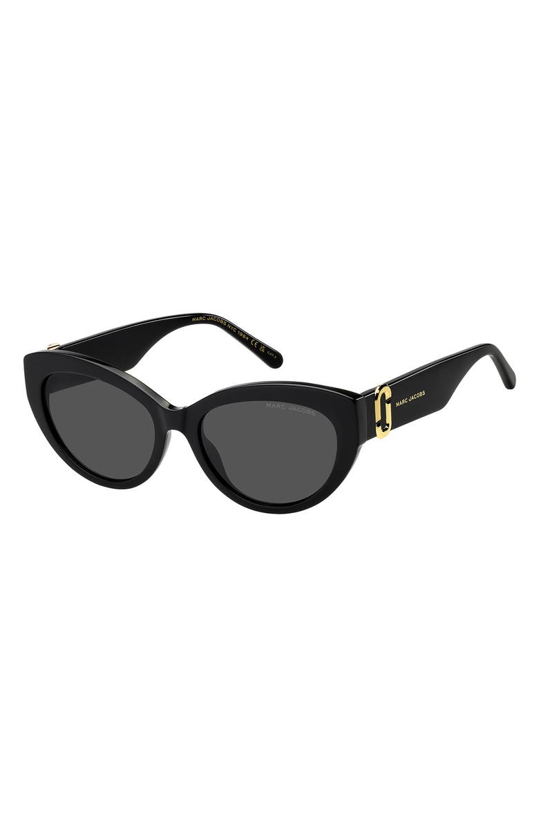 Marc Jacobs 54mm Cat Eye Sunglasses, Alternate, color, 