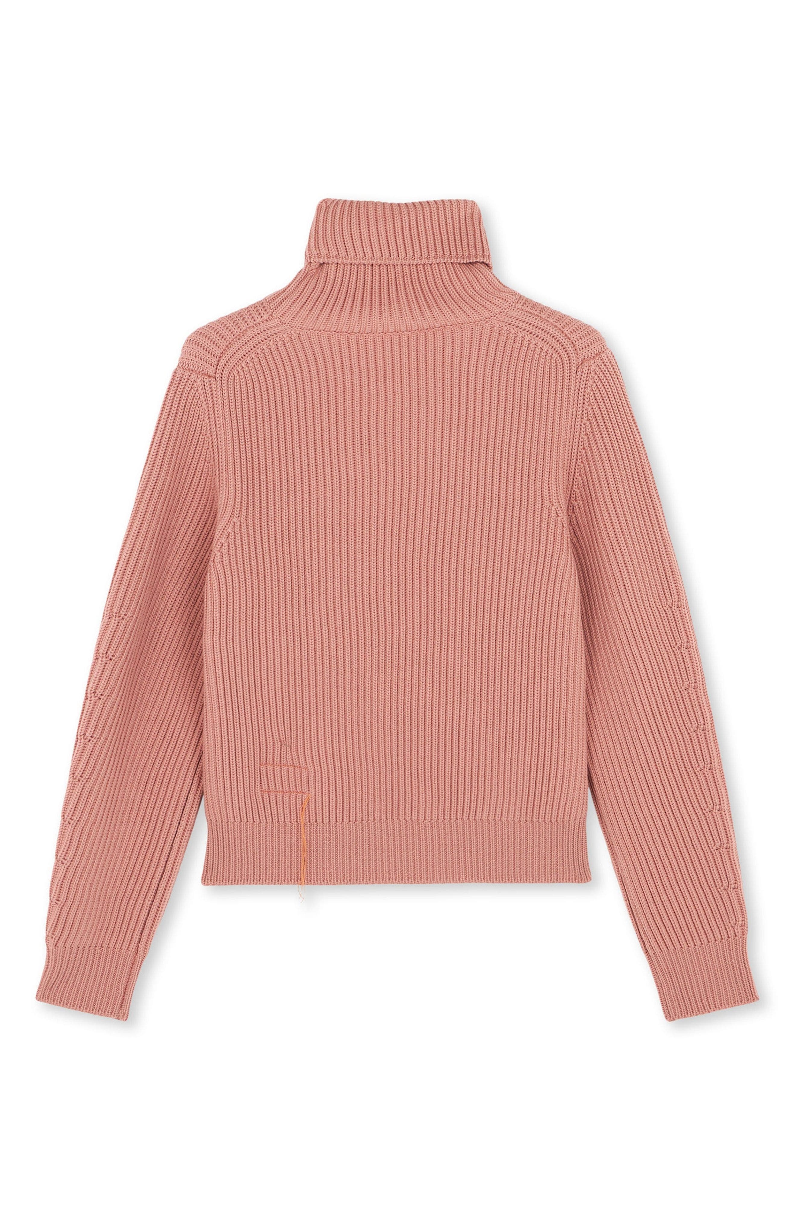 Leona High Neck Wool Sweater - image 2
