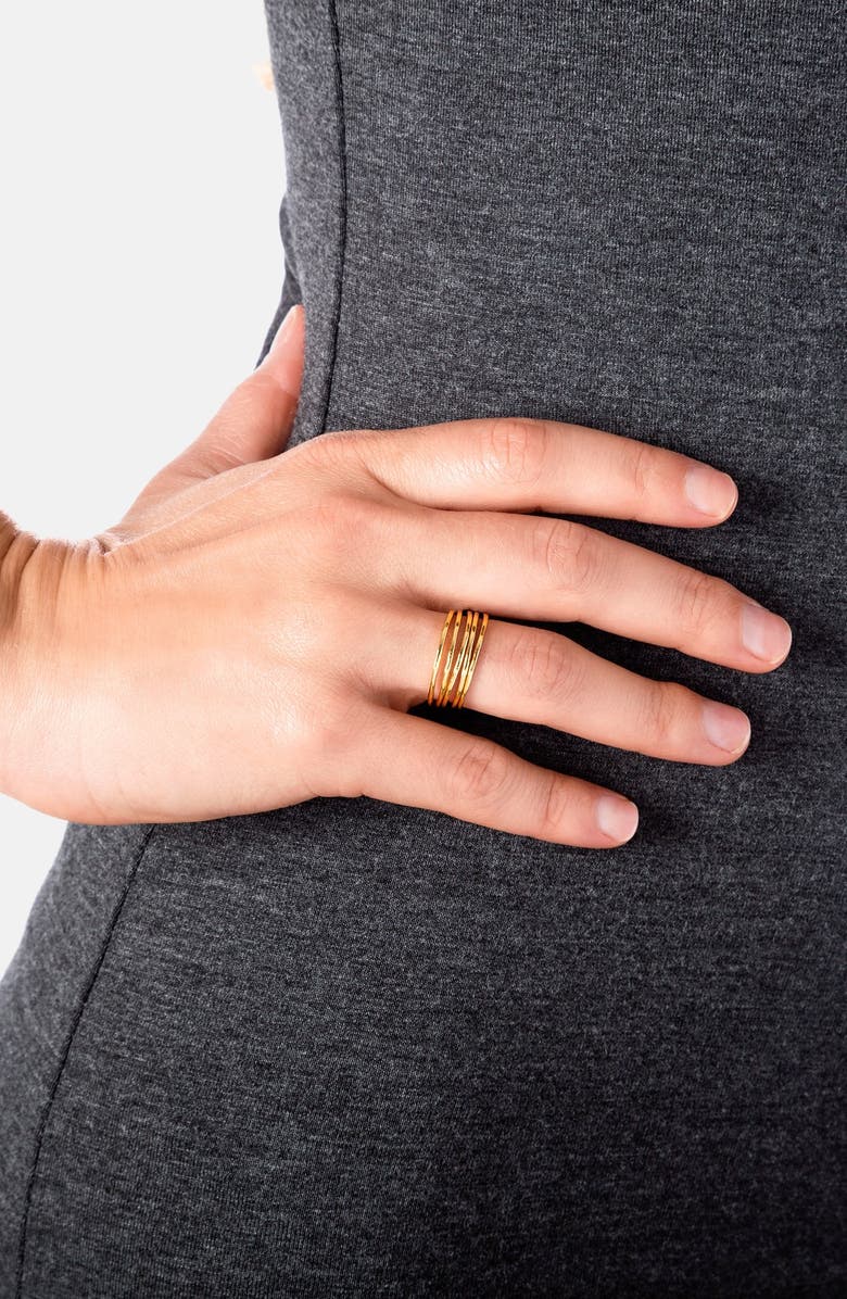 gorjana 'G Ring' Stackable Rings, Alternate, color,