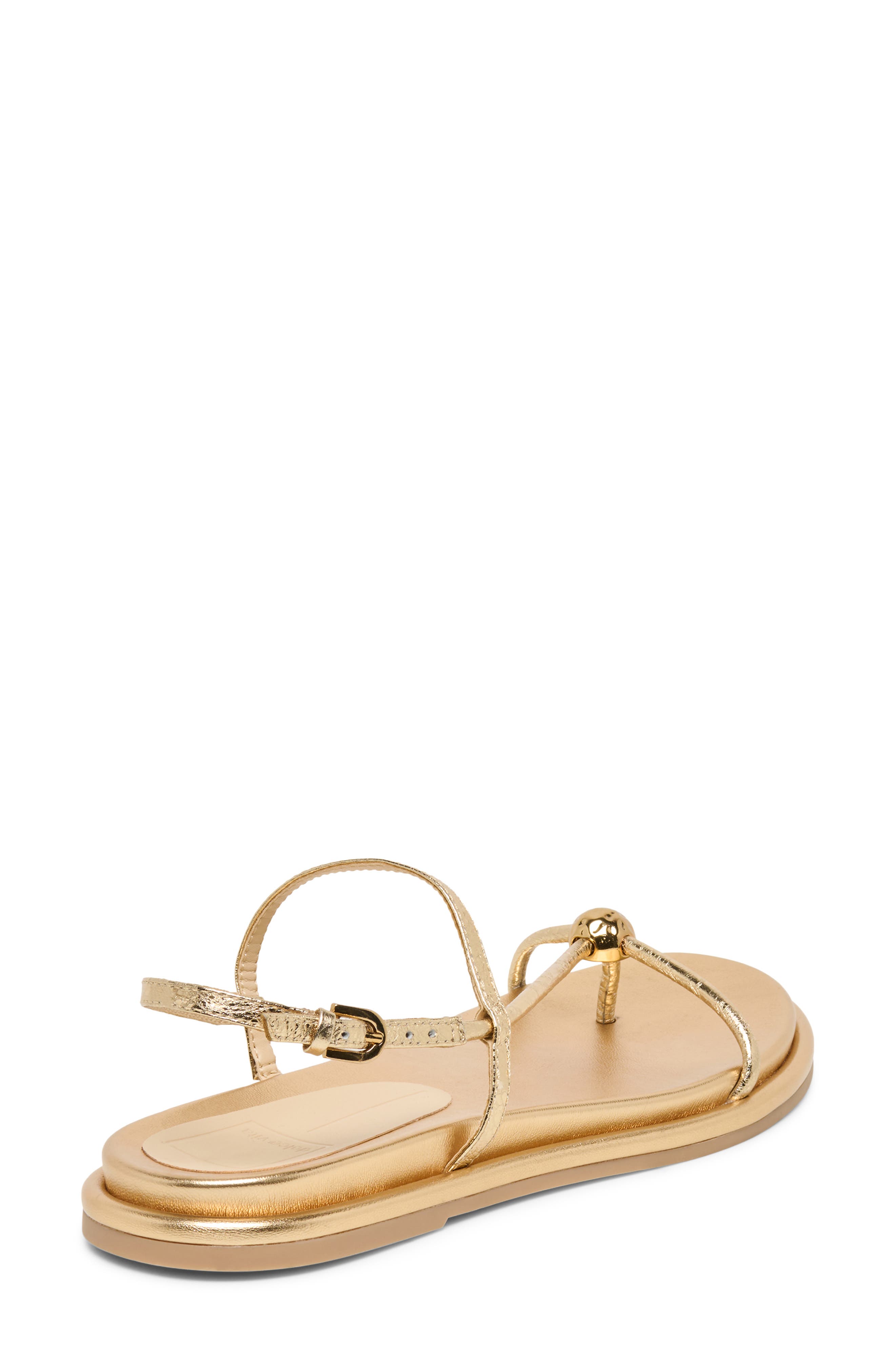 Deane Strappy Sandal, Alternate, color, GOLD DISTRESSED LEATHER