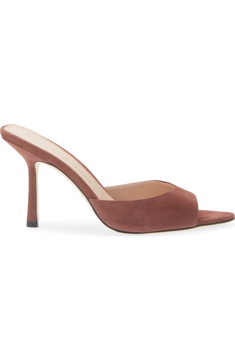 Stuart Weitzman Lexington Mule 85, Alternate, color, Brownstone