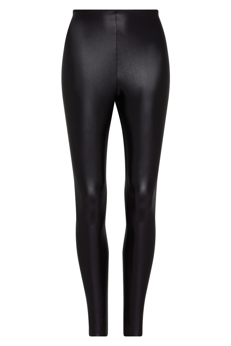 Matte Metallic Leggings, Alternate, color, OXIDE