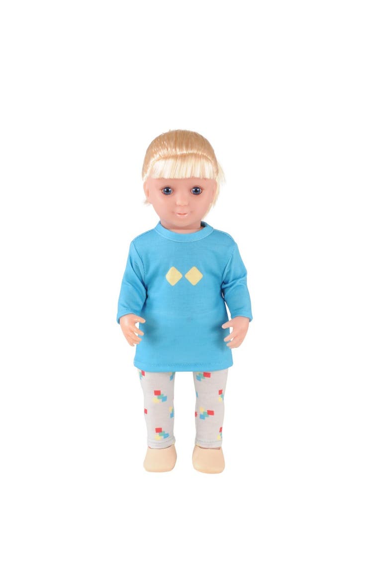 13" Multiethnic Doll - Caucasian Girl, Main, color, Multicolored