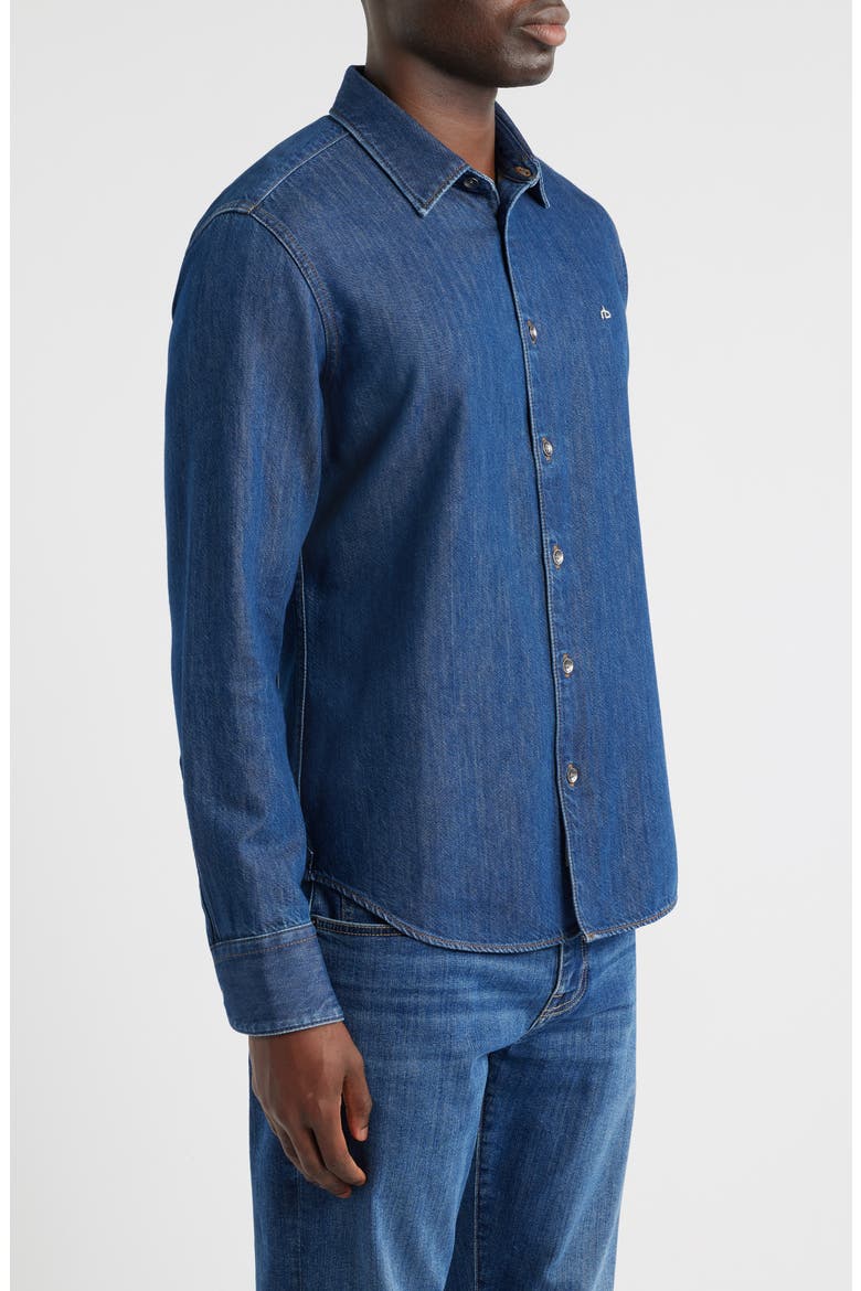 Tomlin Denim Button-Up Shirt, Alternate, color, KENNMORE