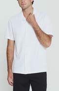 7 Diamonds Sutherland Stretch Seersucker Camp Shirt