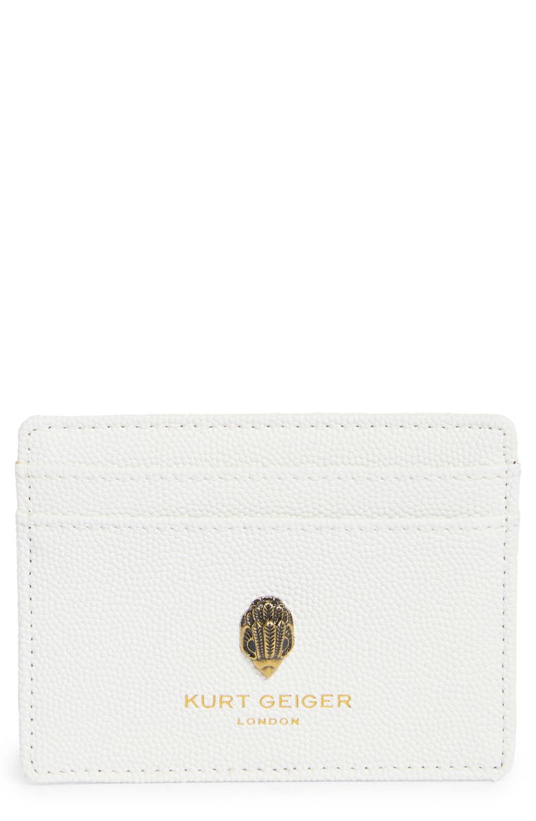 Kurt Geiger London Shoreditch Card Case, Main, color, White