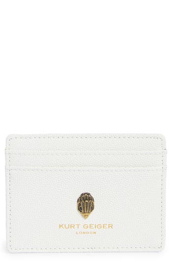 Kurt Geiger London Shoreditch Card Case In White