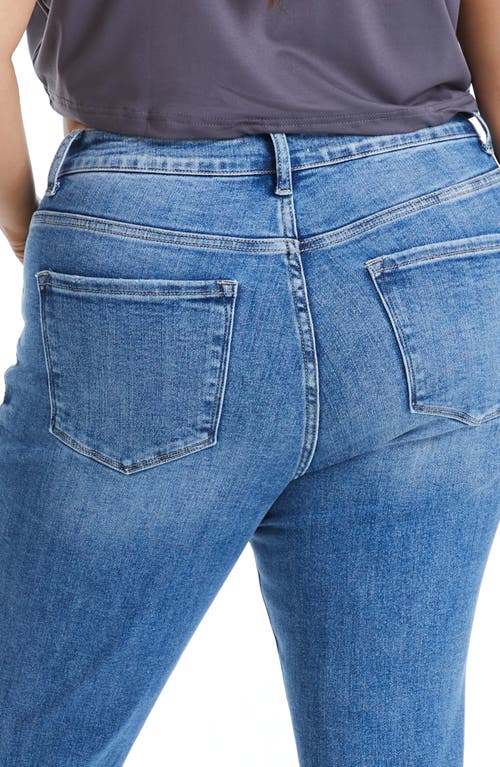 Bayeas Ripped High Waist Ankle Skinny Jeans