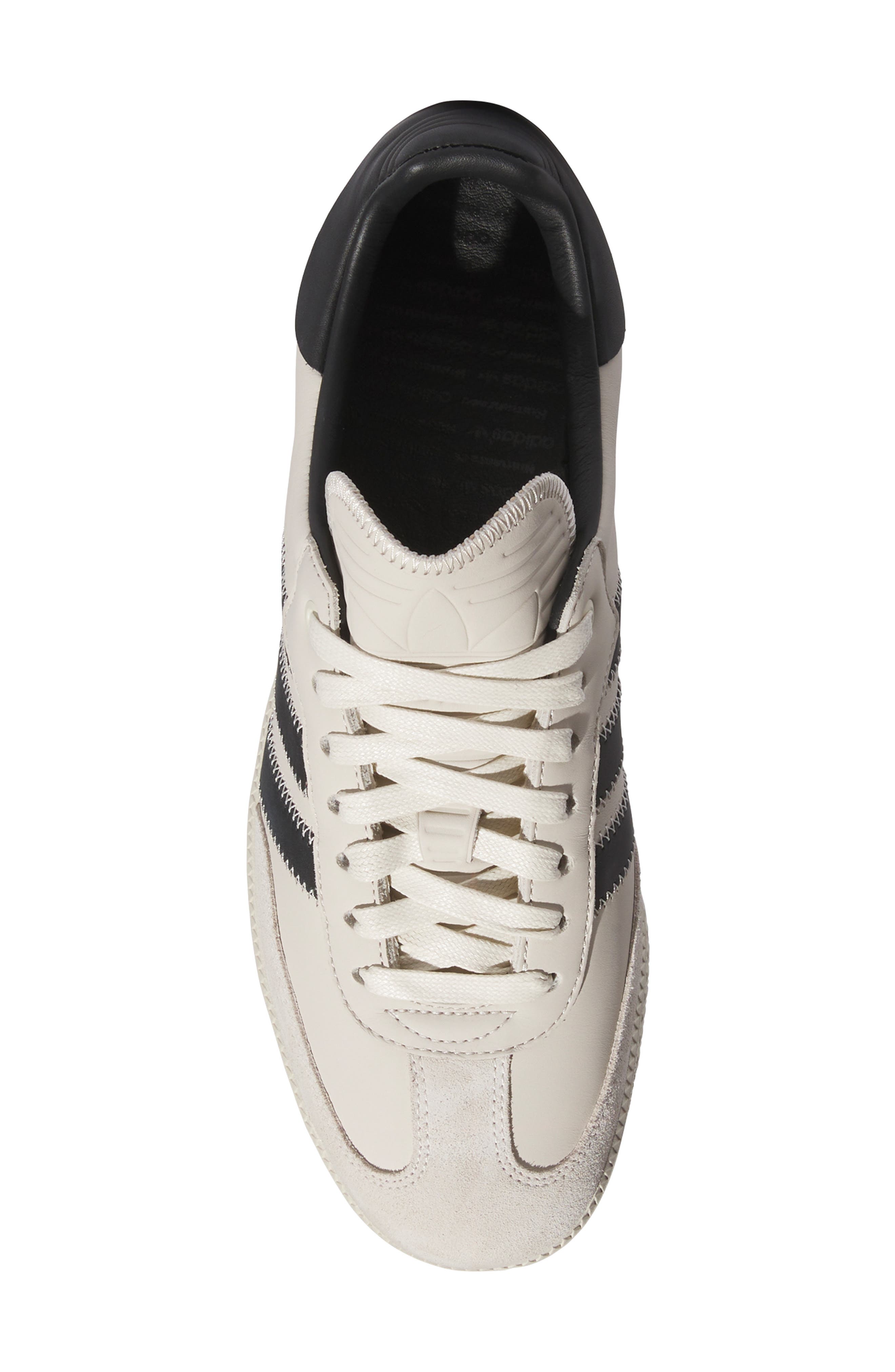 Humanrace Samba Low Top Sneaker, Alternate, color, BLACK/ ALUMINUM/ ALUMINUM