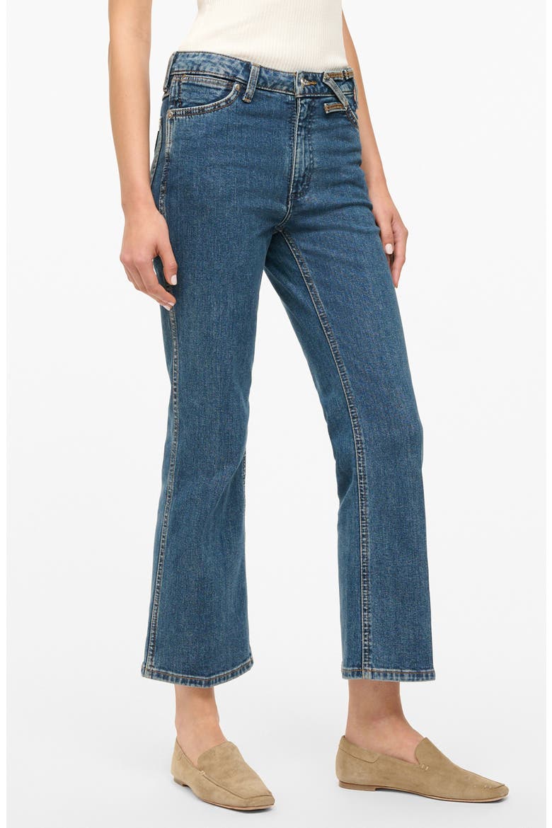 + Wrangler The Cropped Bootcut Jeans, Main, color, INDIGO WASH