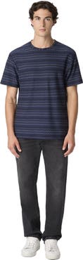 Missoni Crew Neck T-shirt With Micro Zigzag
