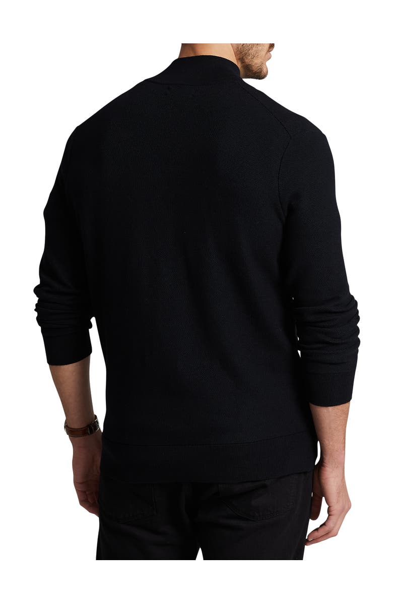 Polo Ralph Lauren Pima Cotton 1/2-Zip Sweater, Alternate, color, Polo Black