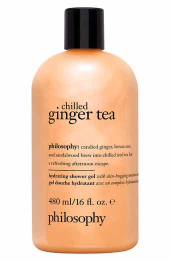 philosophy chilled ginger tea hydrating shower gel