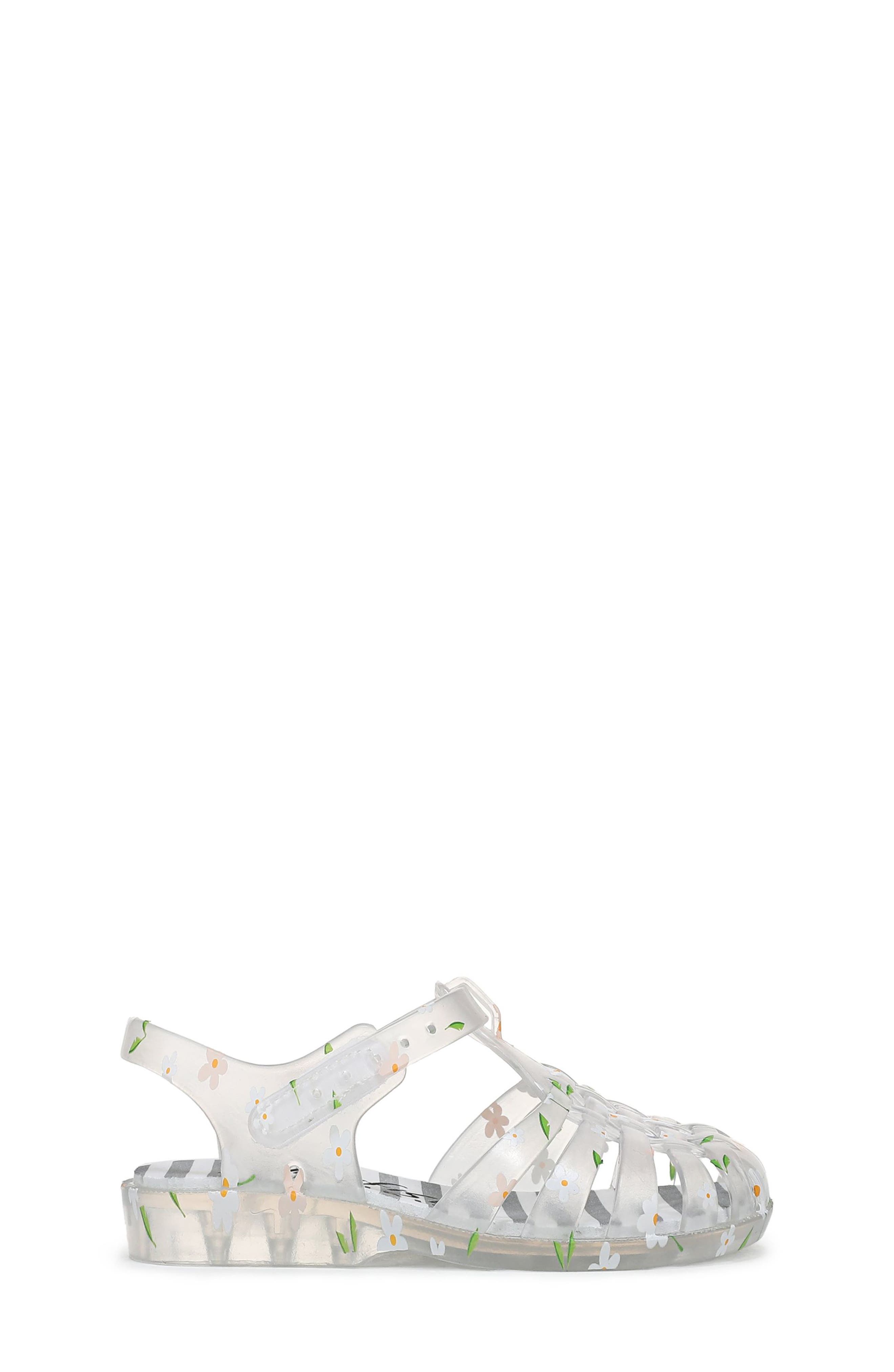Blowfish Malibu Kids' Jellyfish Jelly Sandal, Alternate, color, Clear Floral