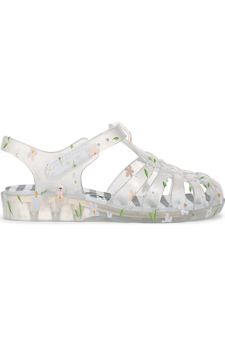 Blowfish Malibu Kids' Jellyfish Jelly Sandal, Alternate, color, Clear Floral