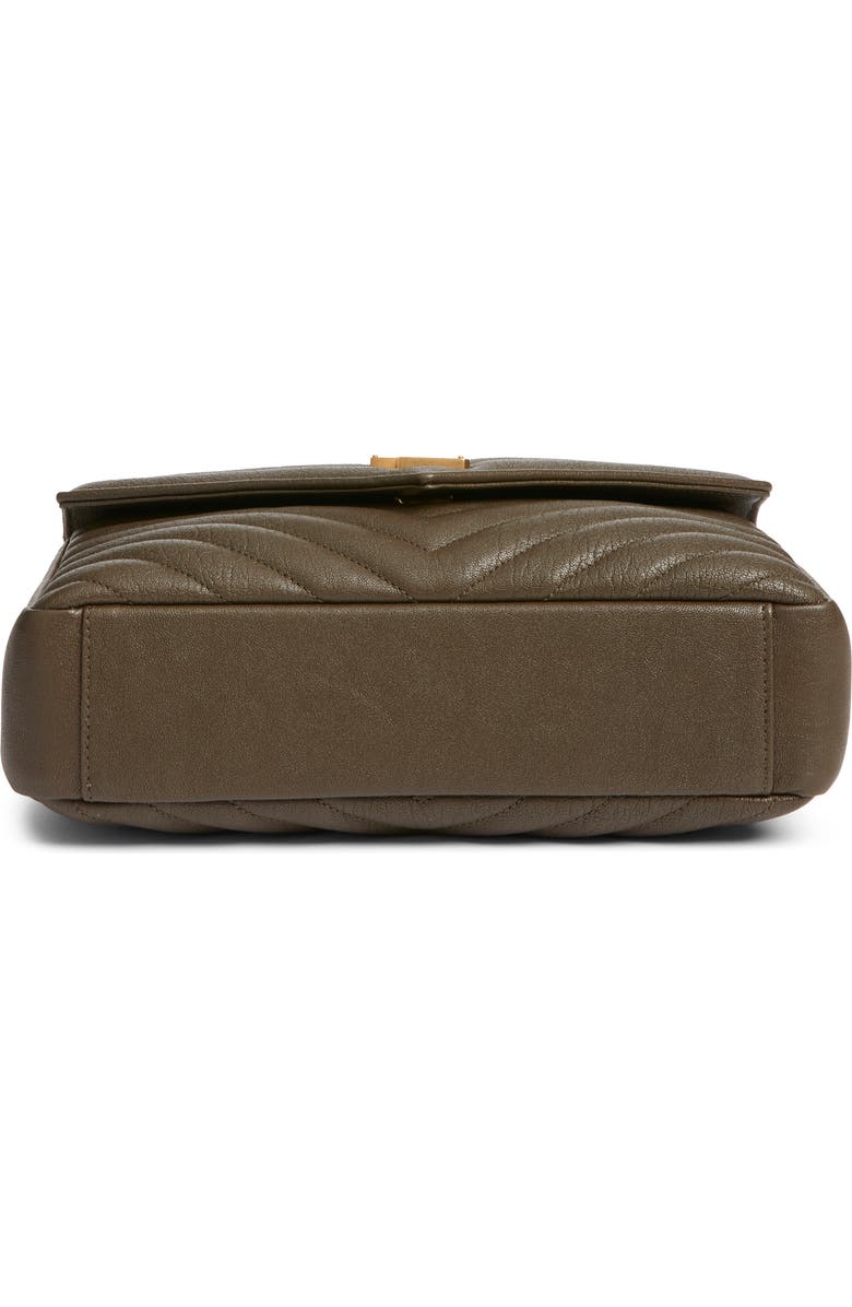 Saint Laurent Medium College Matelassé Leather Shoulder Bag, Alternate, color,