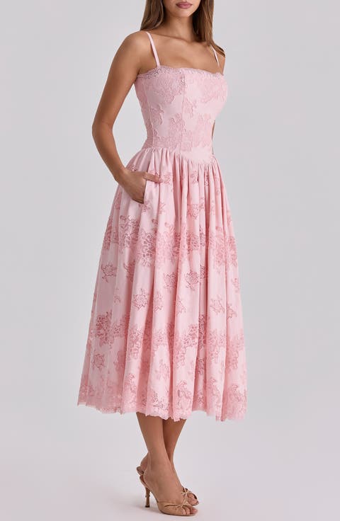 Chloe Broderie Anglaise Party Dress
