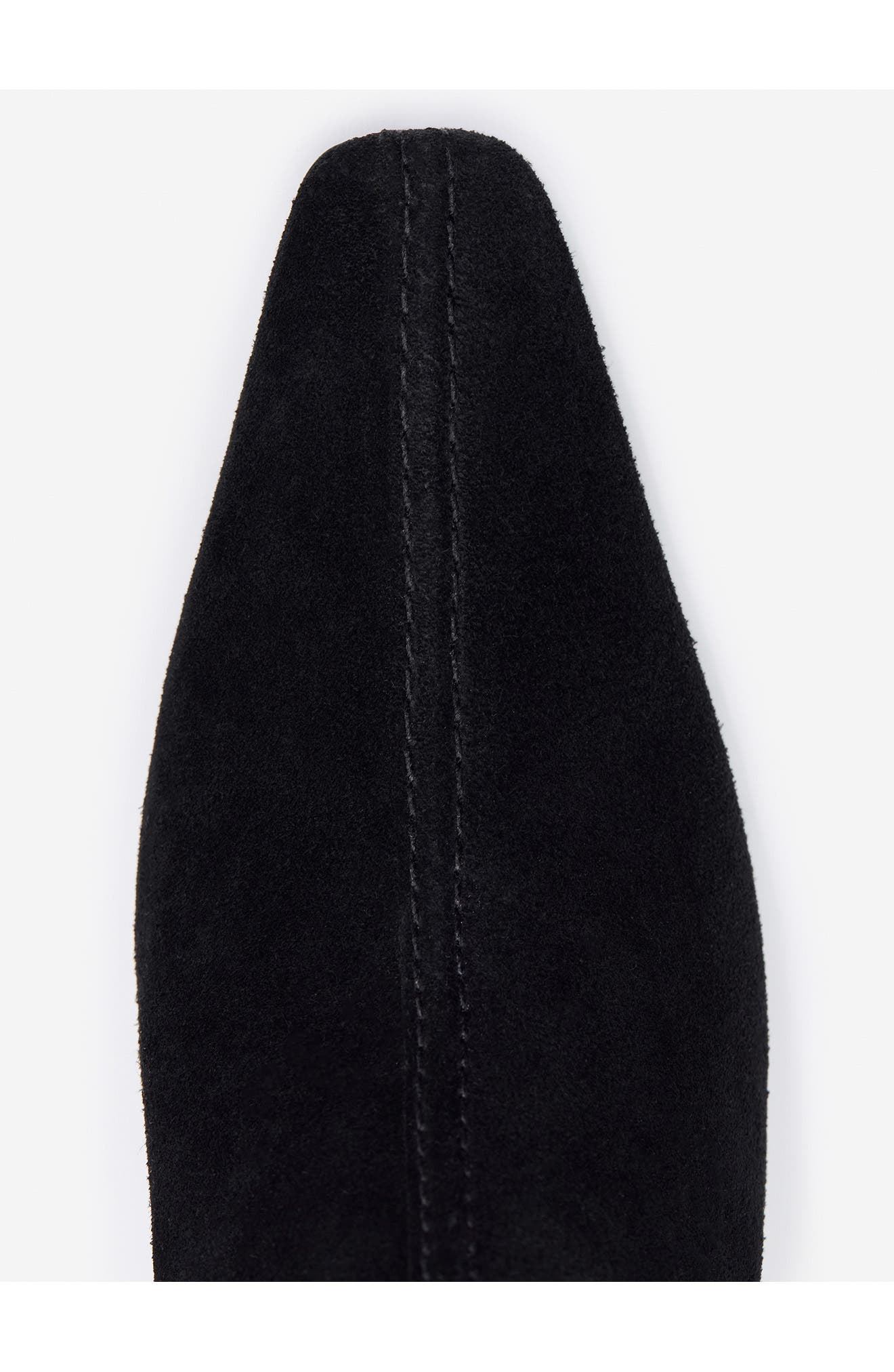 Reformation Tatyana Bootie, Alternate, color, Black Suede