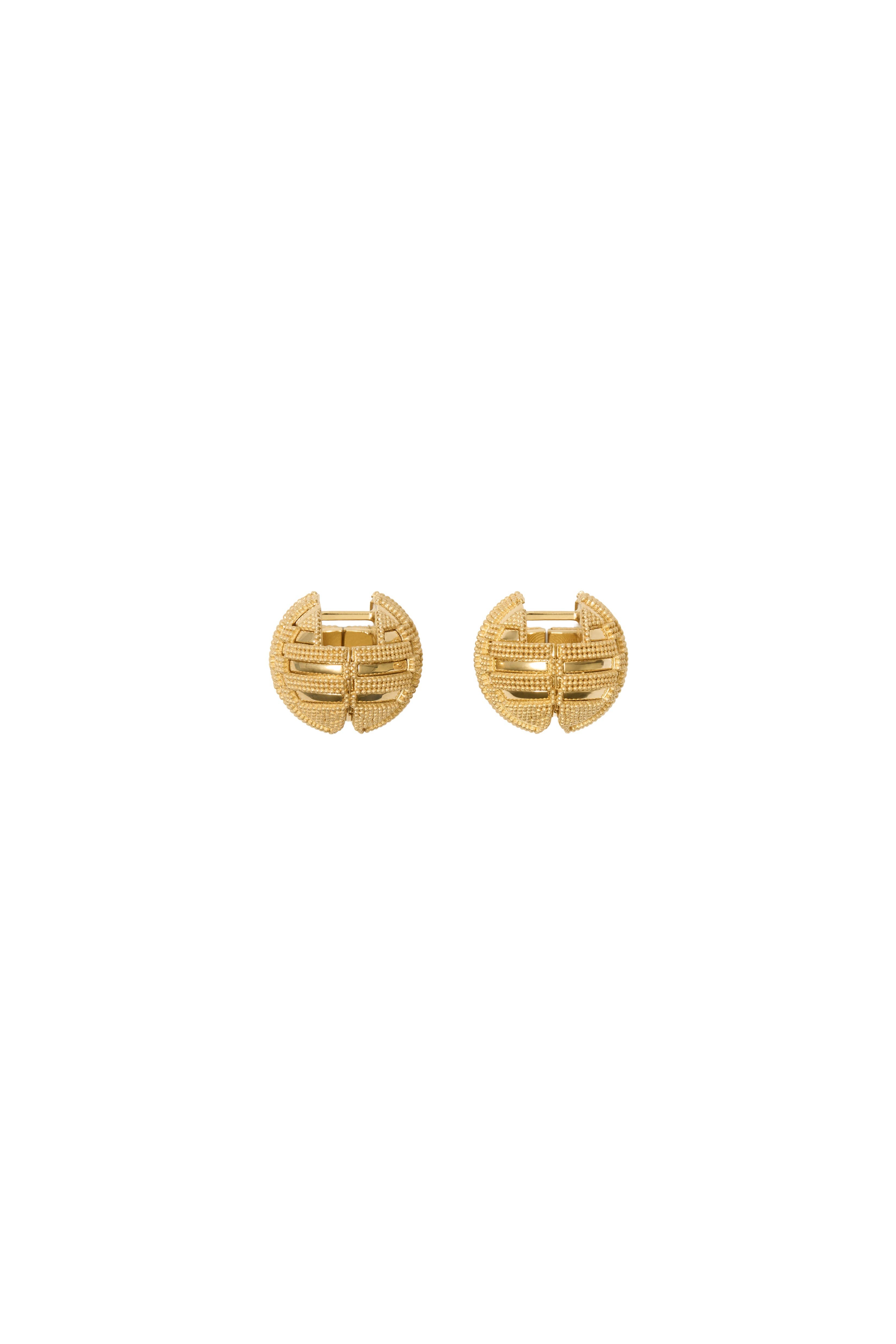 Burberry Check Granulation Sphere Earrings (Women) | Nordstrom