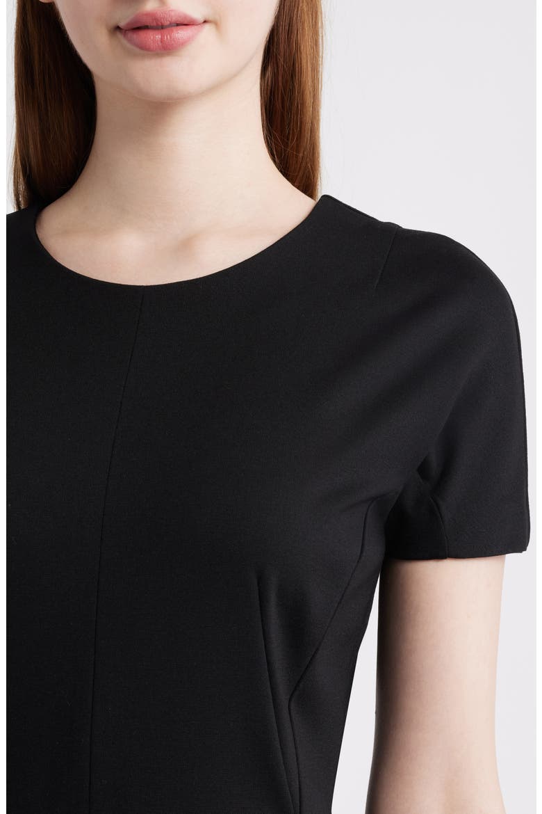 Edulis Sheath Dress, Alternate, color, BLK