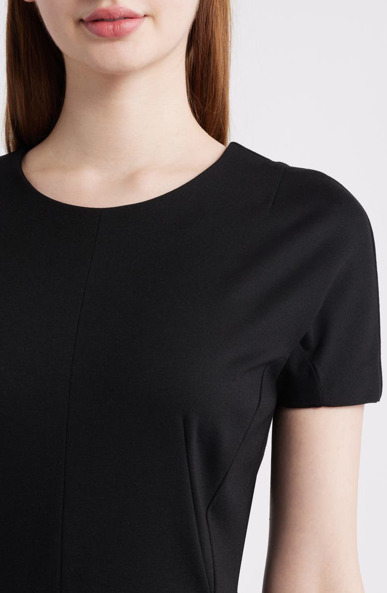 BOSS Edulis Sheath Dress, Alternate, color, Black